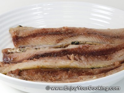 How to fillet a Salted Herring