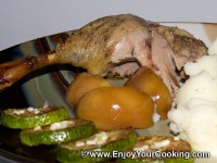 Duck Baked with Apples Recipe Duck Baked with Apples