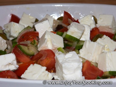 Greek Salad (Russian Variant)