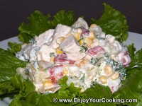 Chicken with Pineapple Salad Recipe Chicken with Pineapple Salad