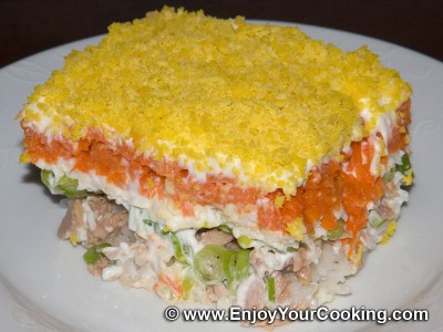 Mimosa (Layered Fish Salad)