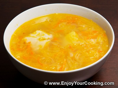 Russian Sauerkraut Soup (Schi)