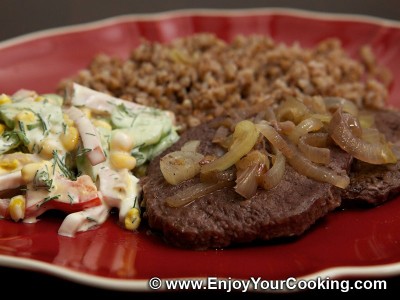 Stewed Beef with Onions