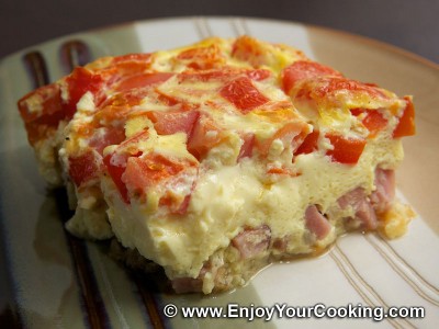 Baked Egg Omelette