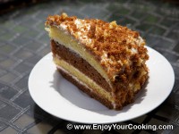 Simple Cake with Sour Cream Frosting Recipe Simple Cake with Sour Cream Frosting