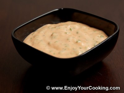 Ketchup and Mayonnaise Mix Sauce