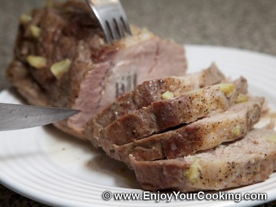 Pork Roast with Garlic