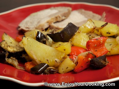 Potato Roast with Vegetables