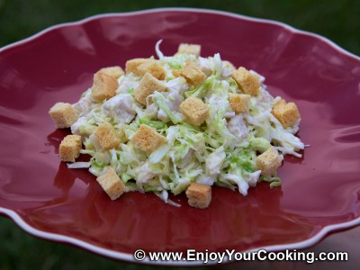 Cabbage and Chicken Salad