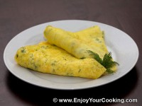 Omelette with Sour Cream and Cheese Recipe Omelette with Sour Cream and Cheese