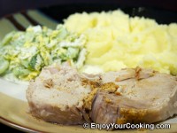 Pork Roast with Garlic, Mayo and Spices Recipe Pork Roast with Garlic, Mayo and Spices