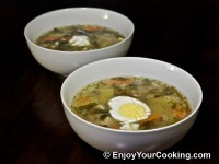 Sorrel and Pork Soup (Green Borscht) Recipe Sorrel and Pork Soup (Green Borscht)