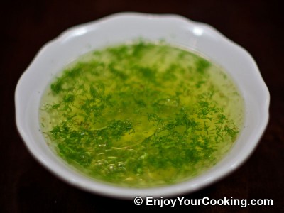 Clear Beef Broth with Vegetables