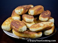 Russian Fried Pies with Meat and Rice Stuffing Recipe Russian Fried Pies with Meat and Rice Stuffing