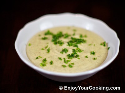 Vegetable Soup-Puree with Mushrooms