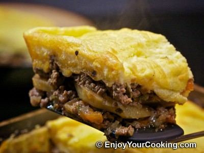 Ground Beef and Potato Casserole
