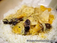 Curry Chicken with Prunes and Dried Apricots Recipe Curry Chicken with Prunes and Dried Apricots