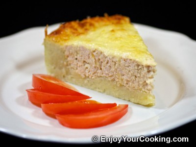 Turkey Pie with Grated Potatoes
