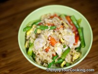 Fried Rice with Chicken and Vegetables Recipe