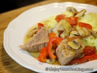 Meat Stew with Beer, Mushrooms and Vegetables Recipe