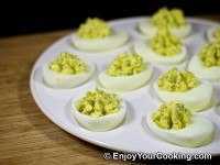 Deviled Eggs with Blue Cheese Recipe