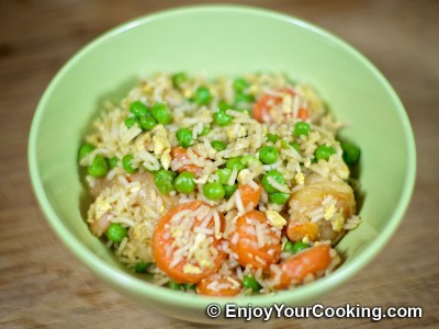 Fried Rice with Shrimps