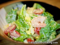 Shrimp, Lettuce and Egg Salad Recipe