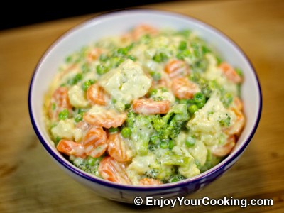 Vegetables with Cream