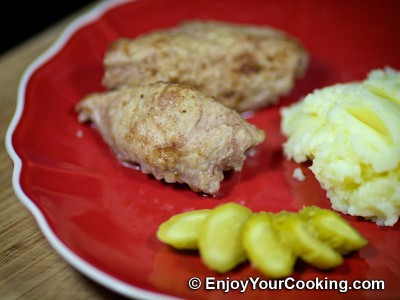 Veal Rolls with Pear