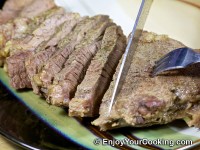 Onion Marinated Roast Beef Recipe