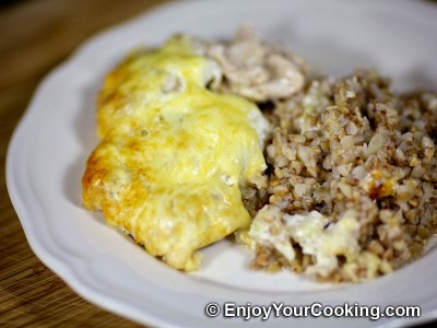 Chicken and Buckwheat Casserole