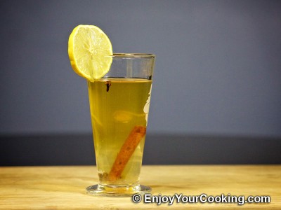 Hot Camomile Tea with Rum